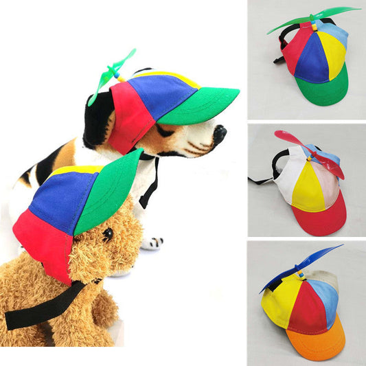 Dog Hats With Funny Propeller（Removable）