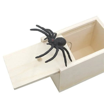 Funny Crazy Spider Prank Box