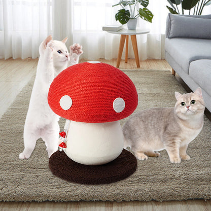 Mushroom Cat Scratcher