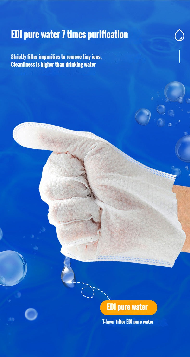 Pet Spa Disposable Cleaning Gloves