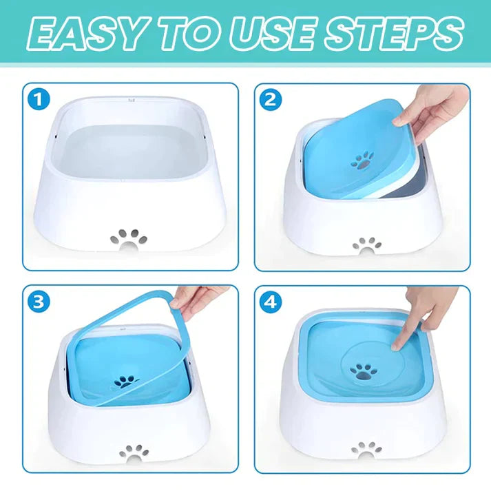 No-Spill Pet Water Bowl