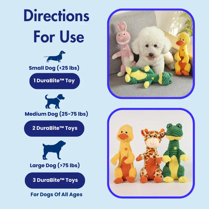 Chew Tough Dog Toys for Strong Chewers