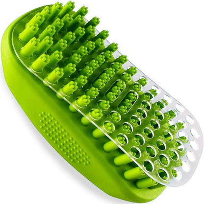 Rubber Dog Bath & Massage Brush