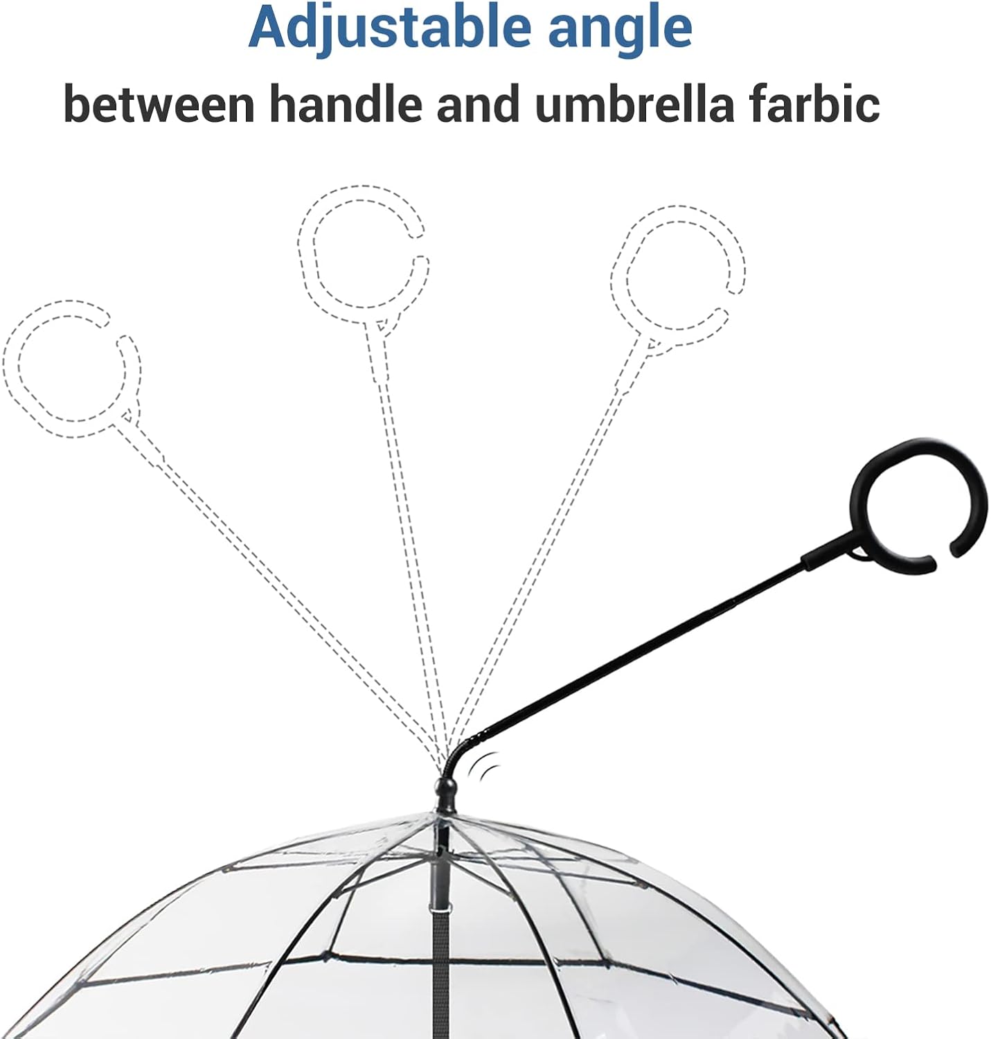 Transparent Pet Rain Umbrella