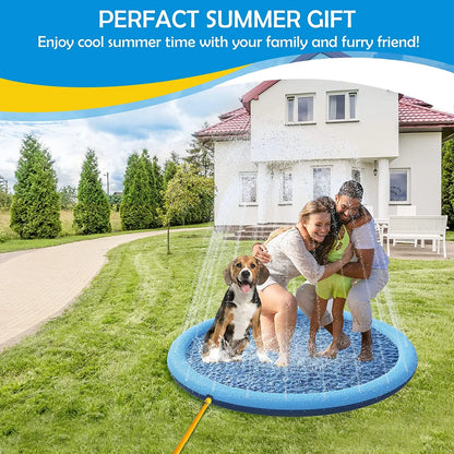 Kids Dog Anti-Slip Splash Pad