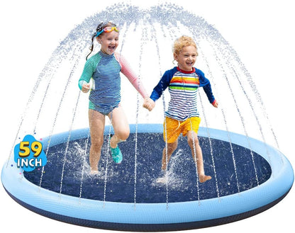 Non-Slip Splash Pad for Kids and Dog