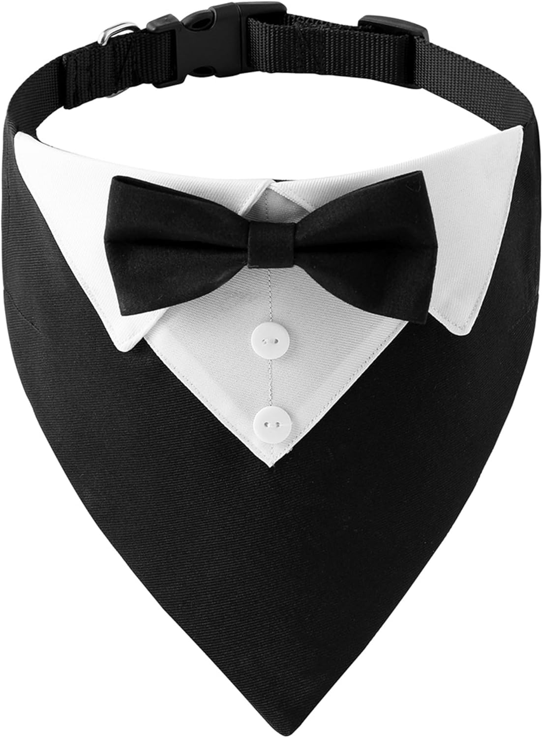 Formal Dog Tuxedo Wedding Dog Bandana Collar Dog