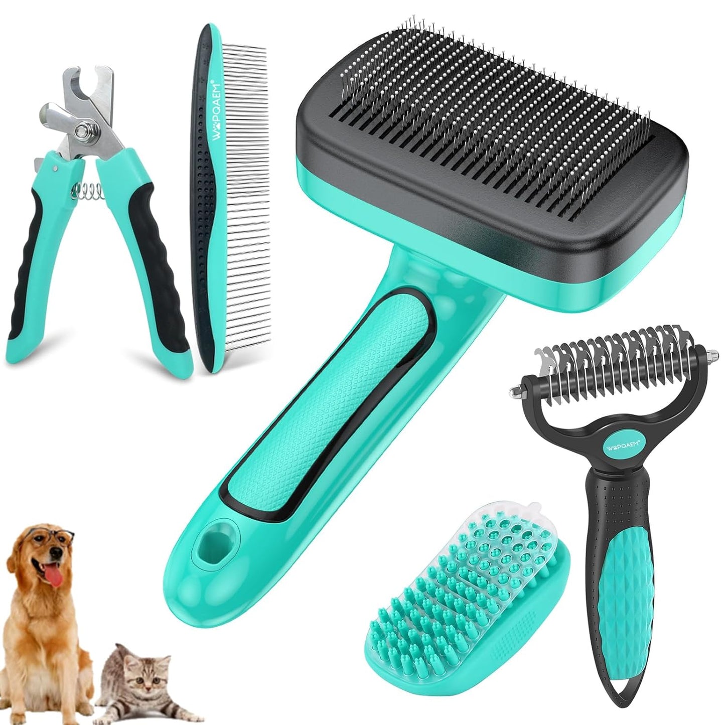 Long Short Fur Dogs Slicker Brush