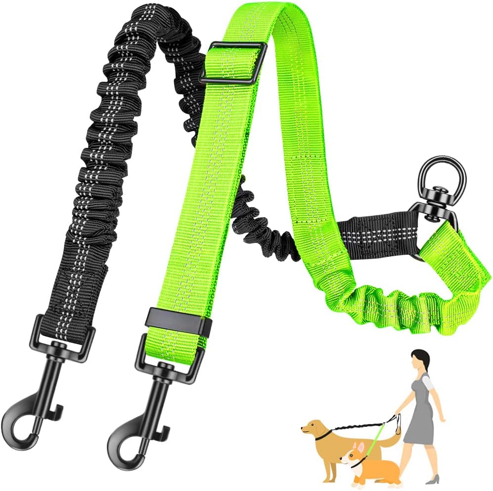 Reflective and Adjustable Elastic Dog Leash