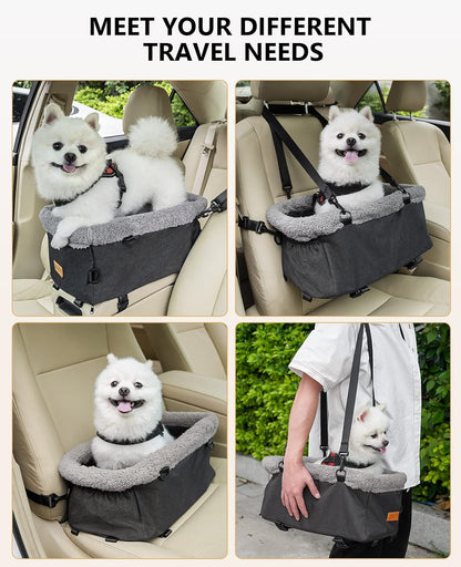 BurgeonNest Dog Car Seat for Small Dog