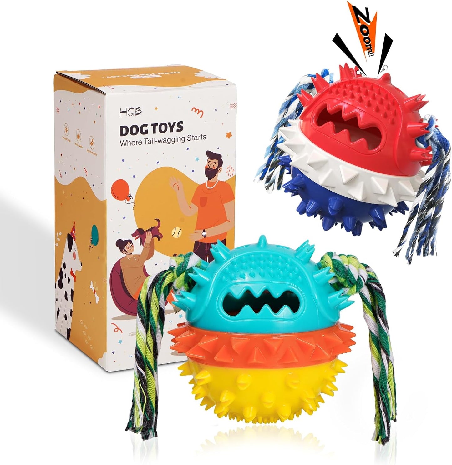 Squeaky Dog Toys for Aggressive Chewers