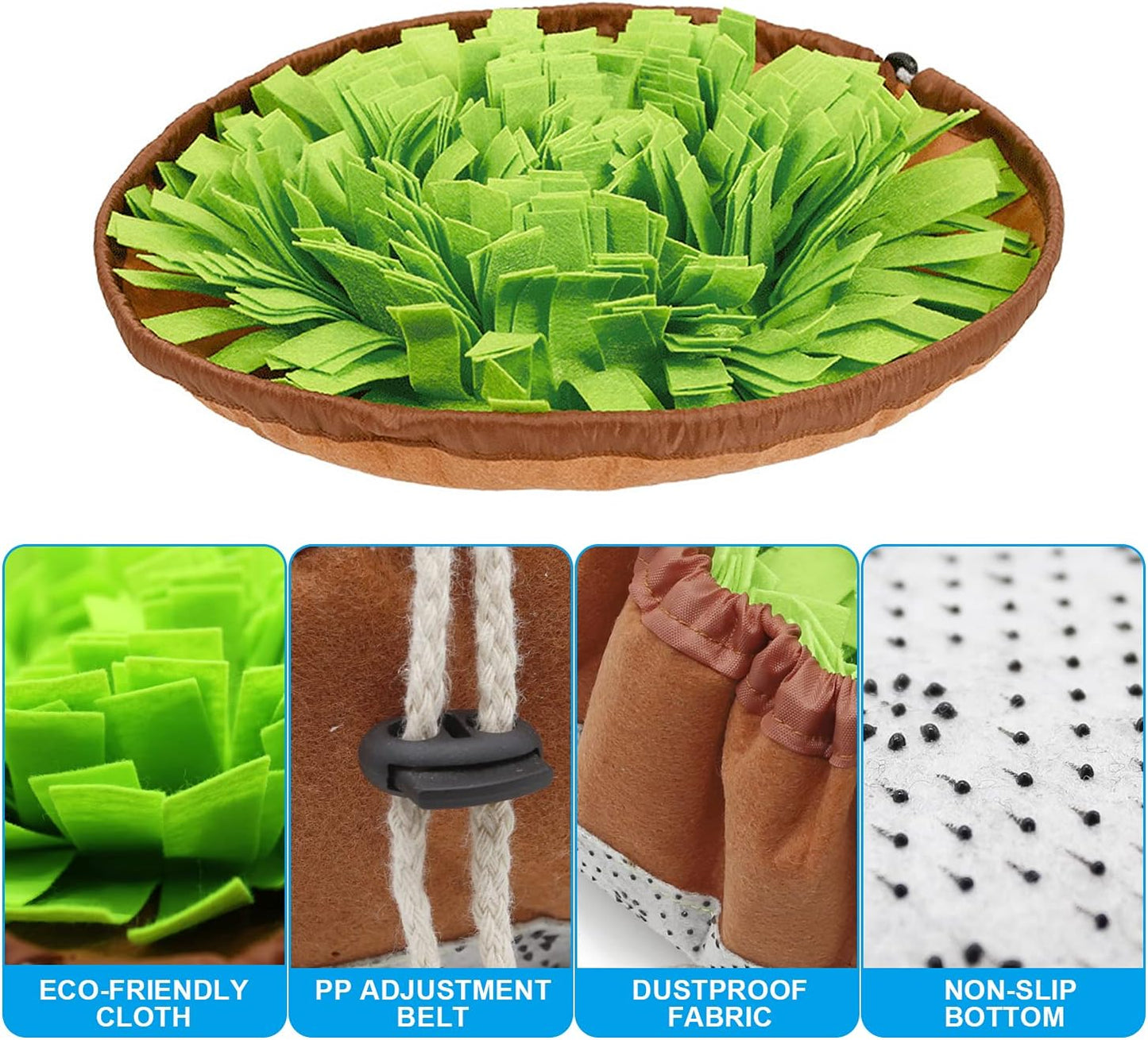 Snuffle Mat for Dogs Sniffing Feeding Mat