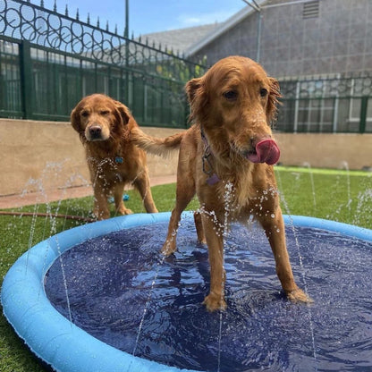 Non-Slip Splash Pad for Kids and Dog