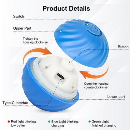 Electric Rolling Pet Toy Ball