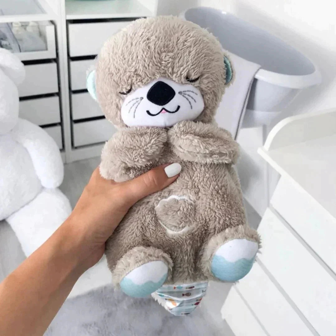 Calming Otter Plush Dog Buddy