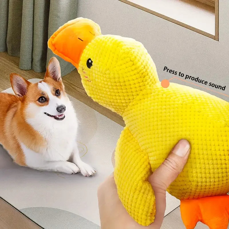 Calming Duck Dog Toy