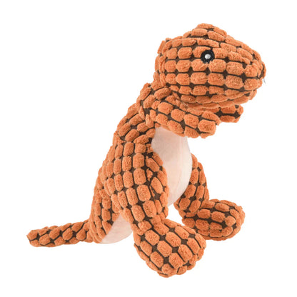 Indestructible Robust Dino Dog Toy