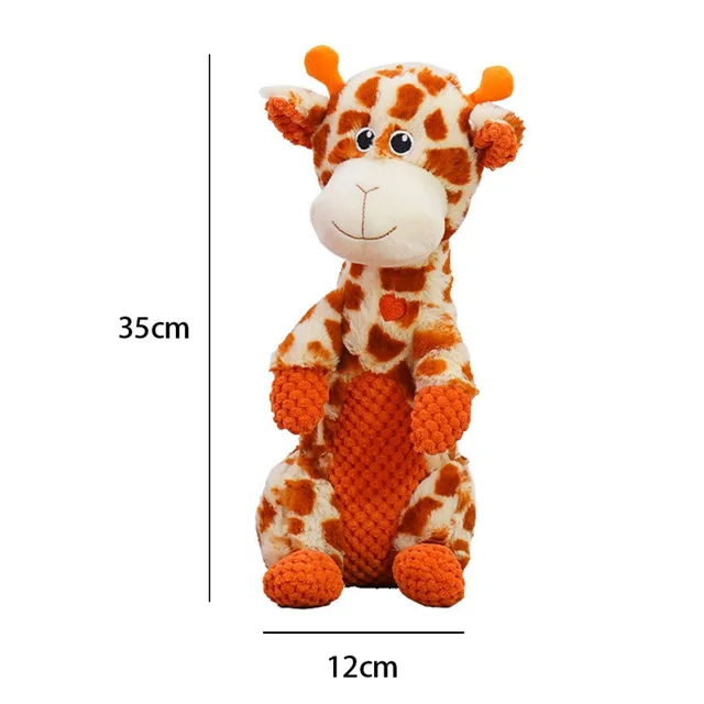 Indestructible & Interactive Squeaky Animal for Heavy Chewers