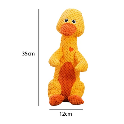 Indestructible & Interactive Squeaky Animal for Heavy Chewers