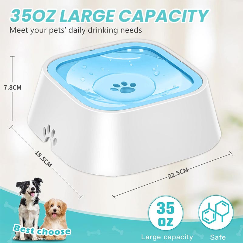 No-Spill Pet Water Bowl