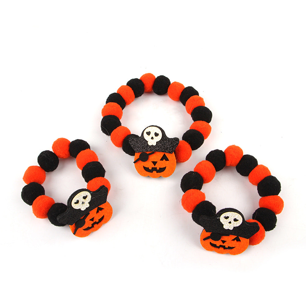 Halloween Pet Collar Funny Pumpkin Decoration