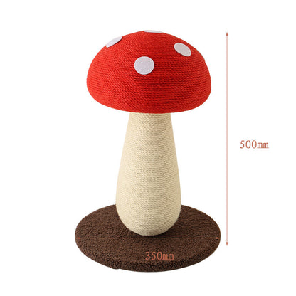 Mushroom Cat Scratcher