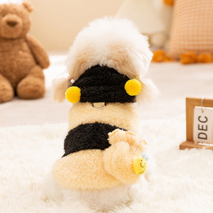 Adorable Bee Hoodie for Pets