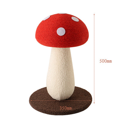 Mushroom Cat Scratcher