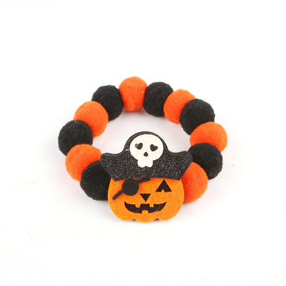 Halloween Pet Collar Funny Pumpkin Decoration