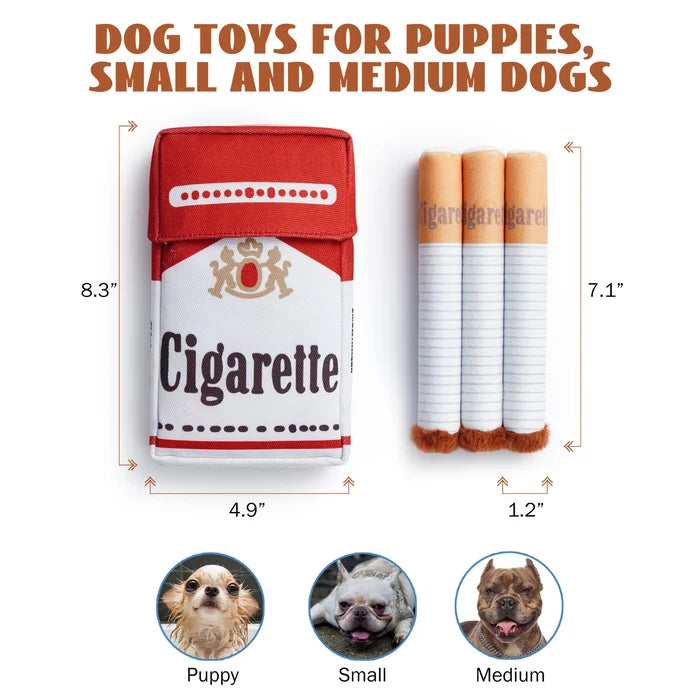 Cigarette Dog Toys Pack