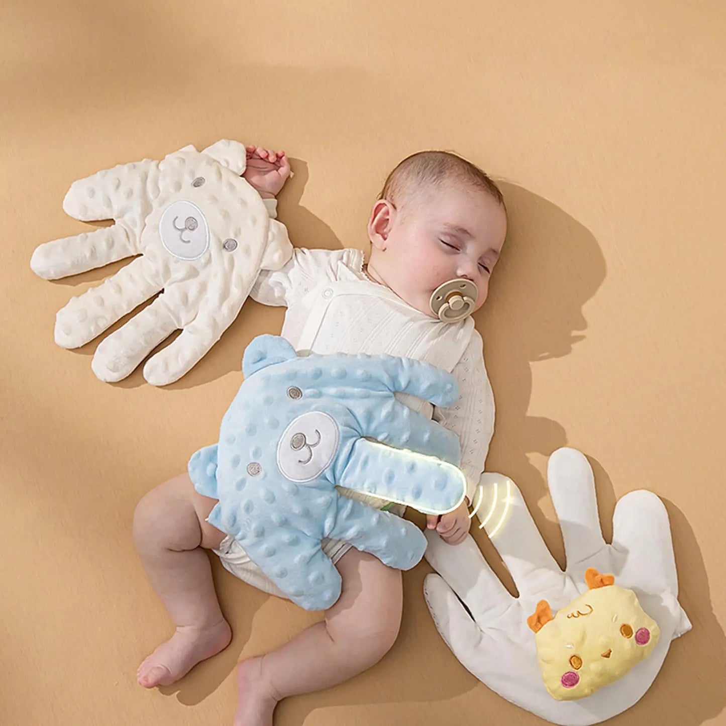 Baby Sleeping Palm Simulation