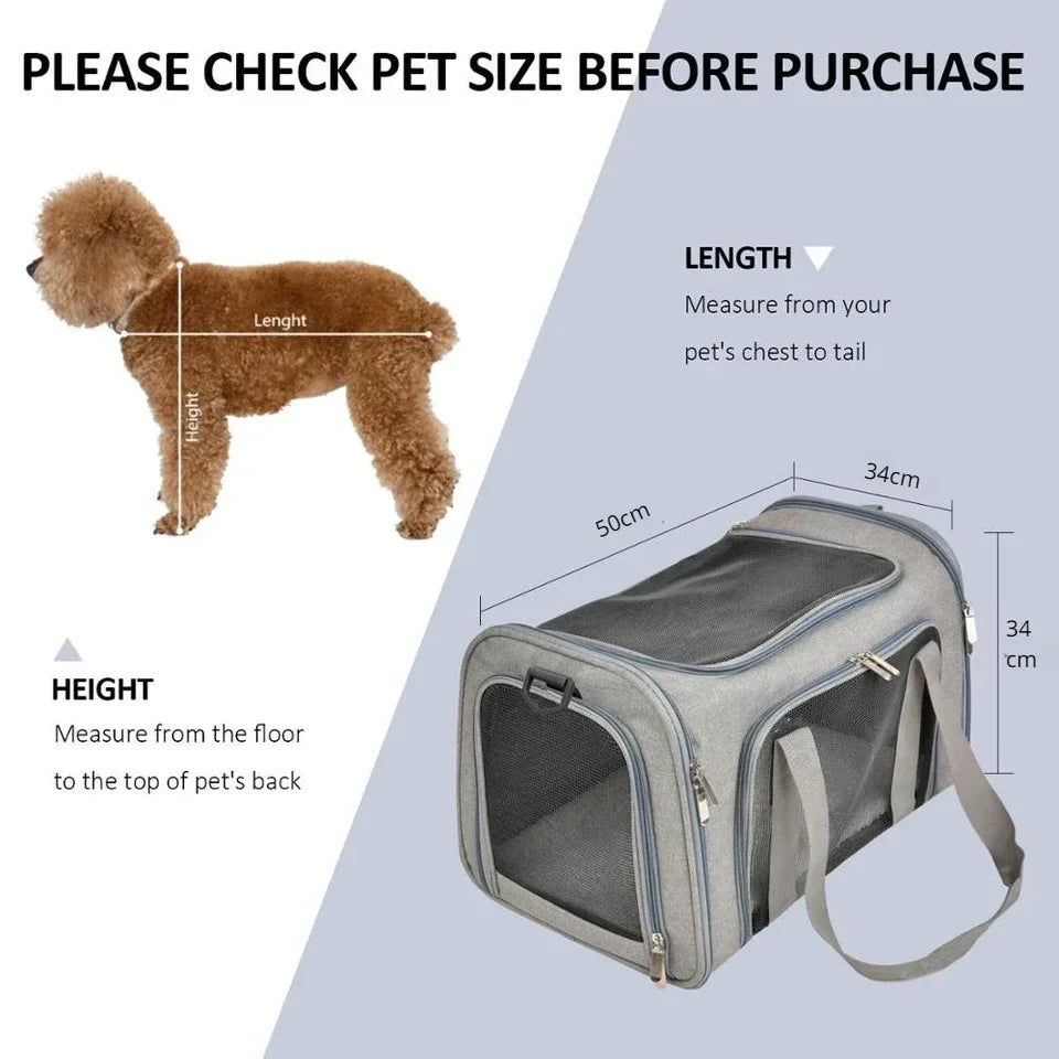 Travel Soft Sided Pet Carrier