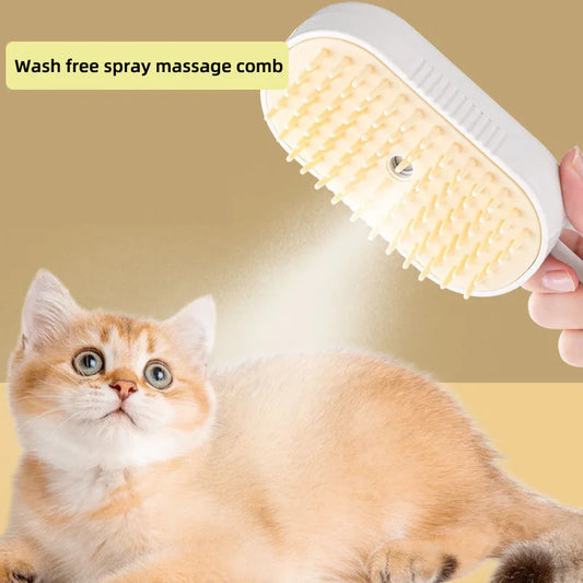 Electric Spray Comb Pet Grooming Comb for Dogs and Cats