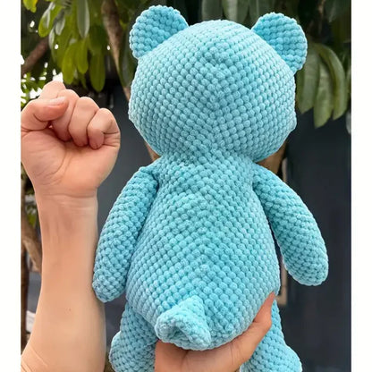 Calming Bear Plush Doy Toys For Heavy Chewers