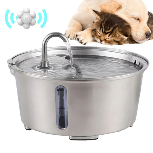 Stainless Steel  Pet Water Fountain