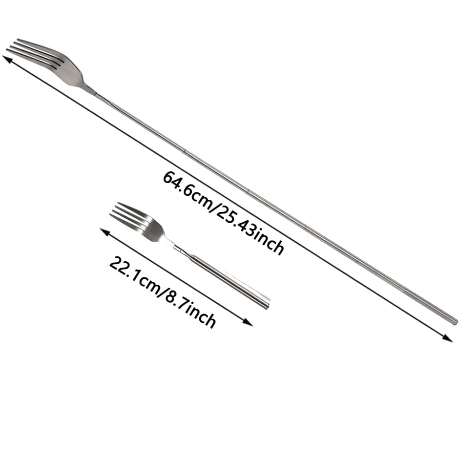 Telescopic Stainless Steel Fork