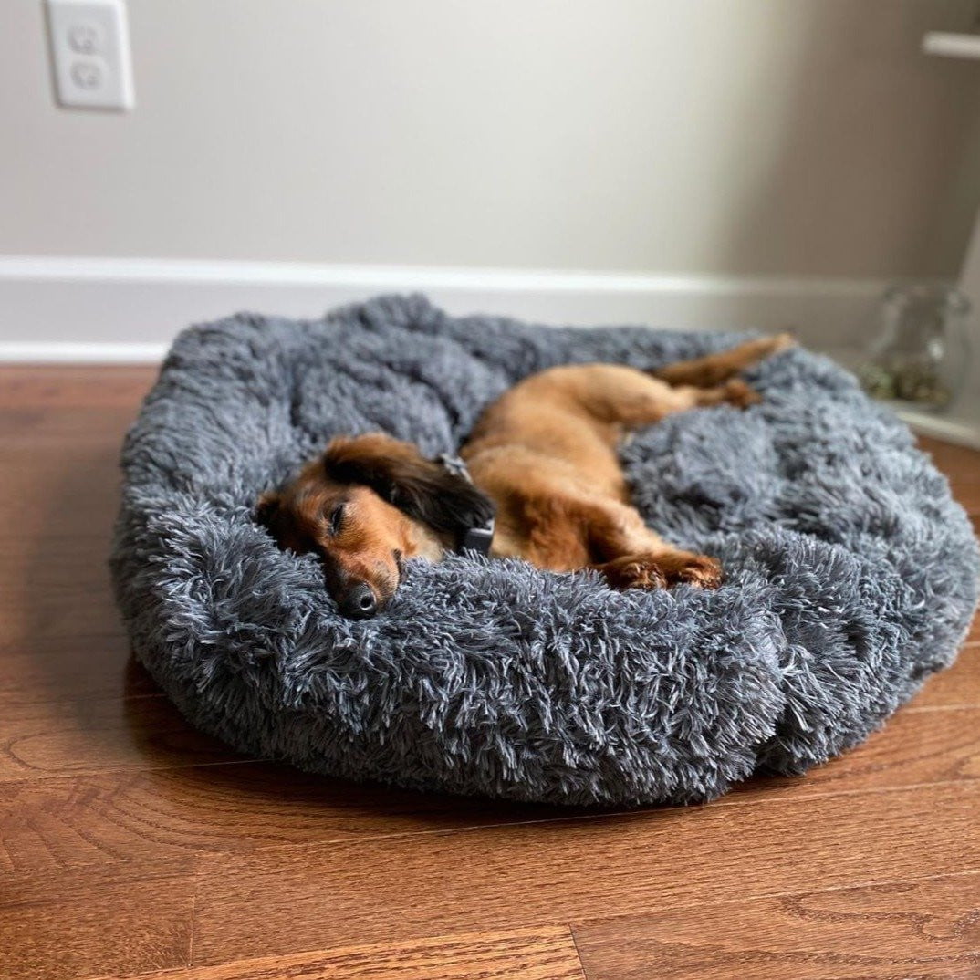 The Original Calming Dog Bed, Deep Sleep Dog Bed, Anti-Anxiety Calming Bed For Pet Comfy