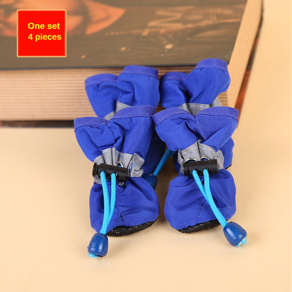 Water-Resistant Dog Shoes 4pcs