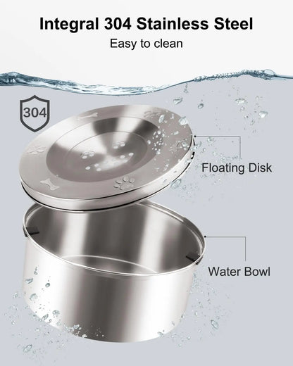 Stainless Steel  Pet Water Fountain