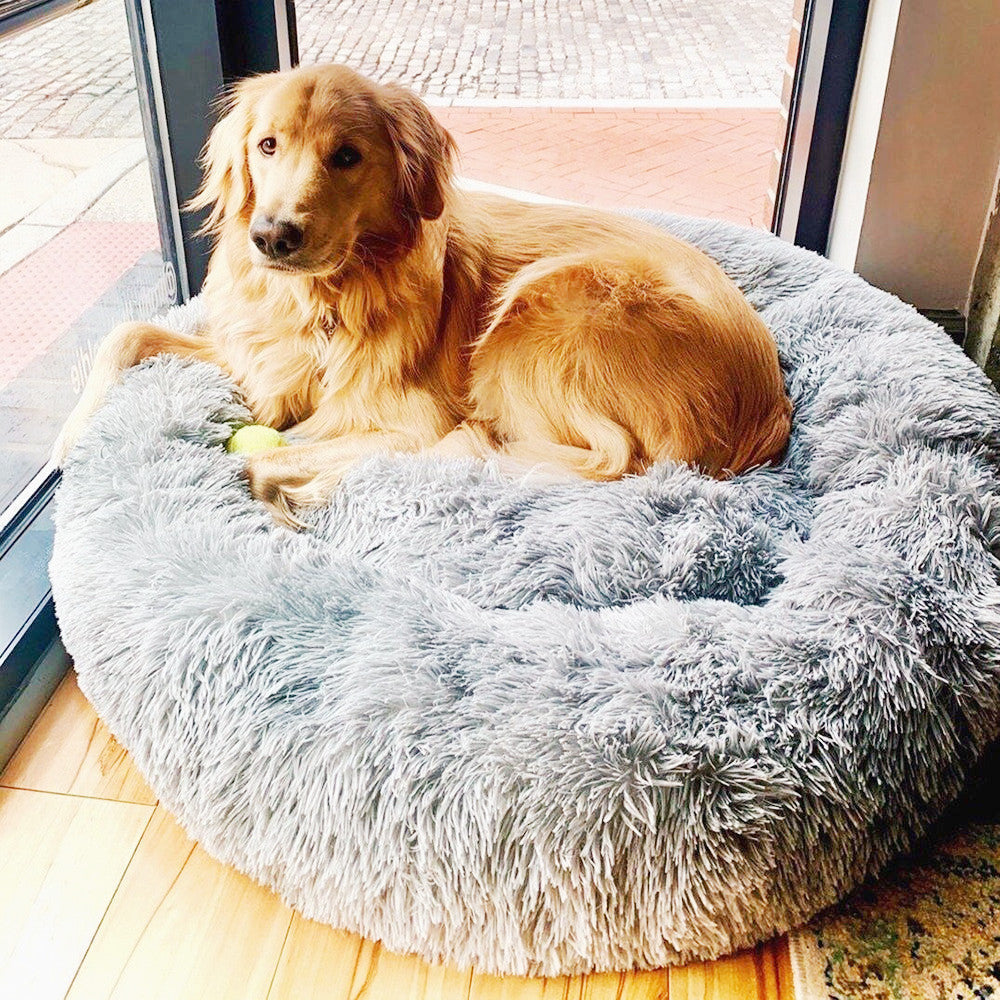 The Original Calming Dog Bed, Deep Sleep Dog Bed, Anti-Anxiety Calming Bed For Pet Comfy