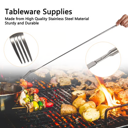 🎄EARLY CHRISTMAS SALE 49% OFF🎅Telescopic Stainless Steel Fork