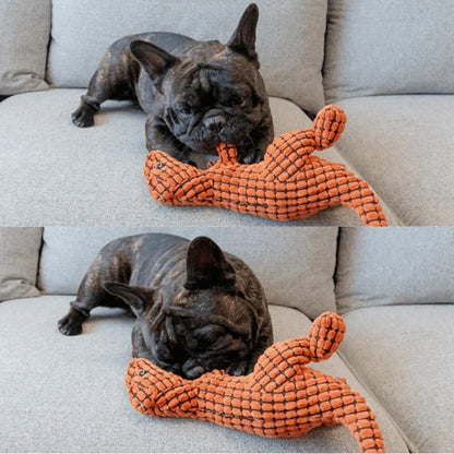 Indestructible Robust Dino Dog Toy