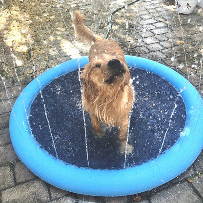 Non-Slip Splash Pad for Kids and Dog