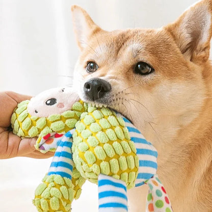 Immortal Squeaky Plush Toy for Aggressive Chewers