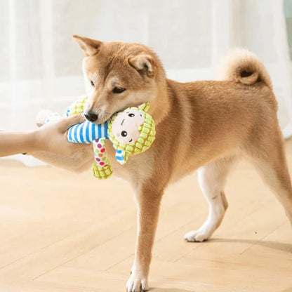 Immortal Squeaky Plush Toy for Aggressive Chewers