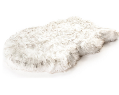 Faux Fur Memory Foam Dog Bed